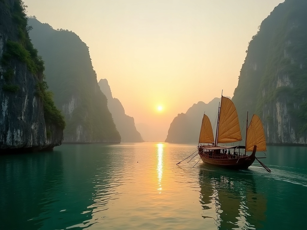 Vịnh Hạ Long thuyền buồm