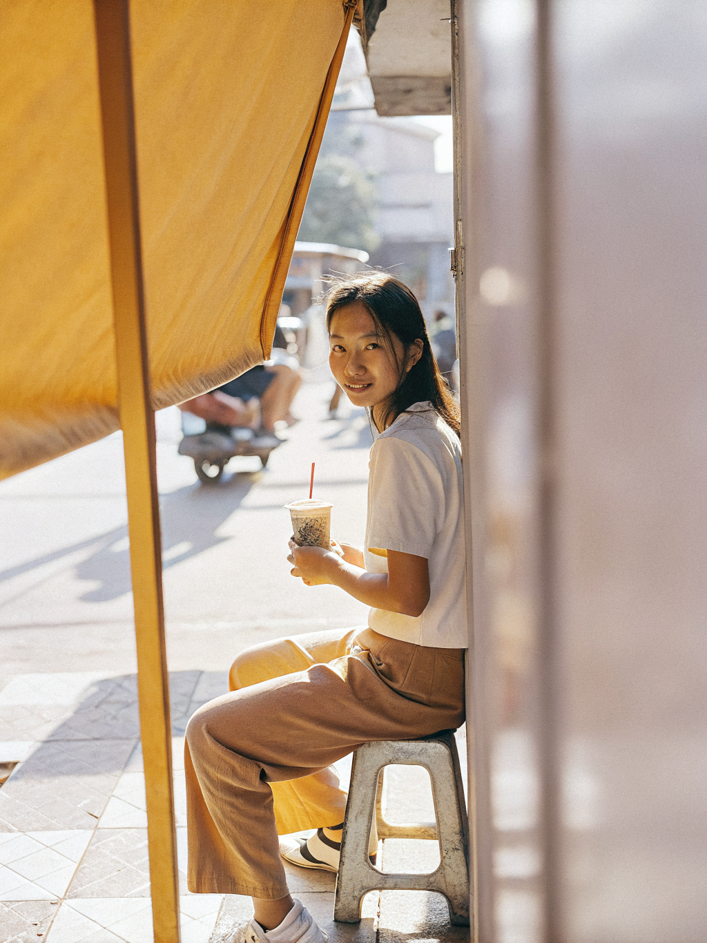 Cà phê vỉa hè — recraft