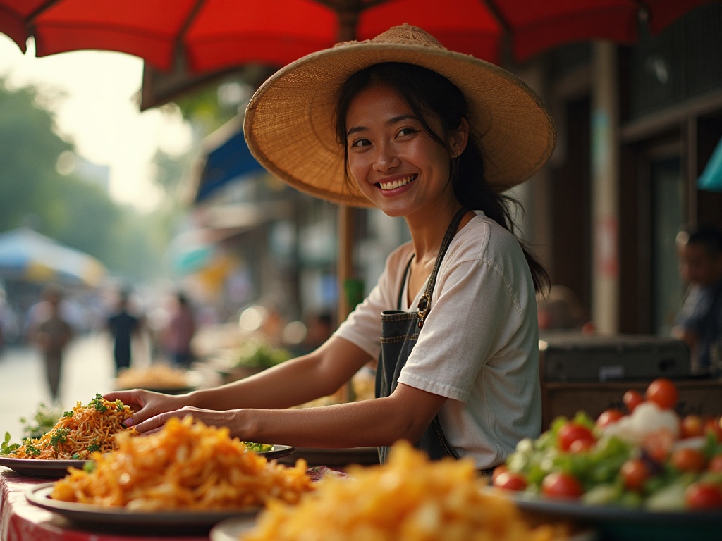 IMG-022 | Người bán hàng rong đội nón lá ở Sài Gòn
